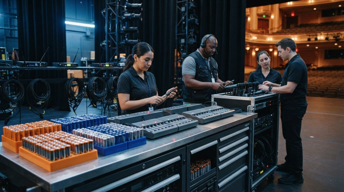 Rechargeable AA Battery Guide for Performing Arts Centers