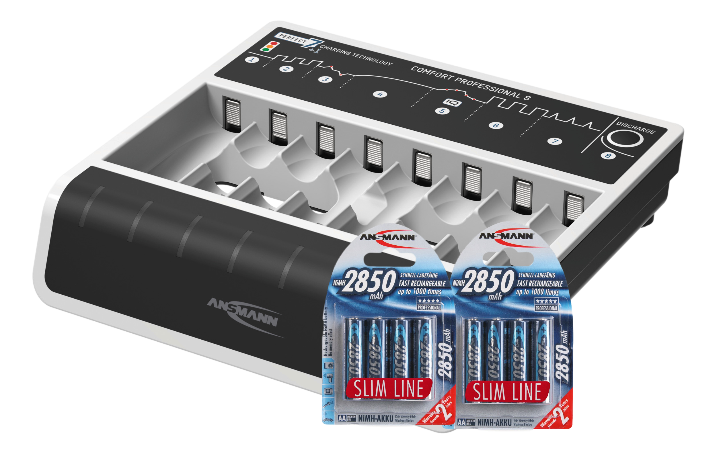 Ansmann Comfort Professional 8 Charger 1001-0175