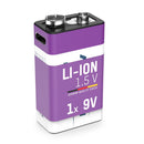 Ansmann 9V 400 Lithium-Ion Rechargeable Battery