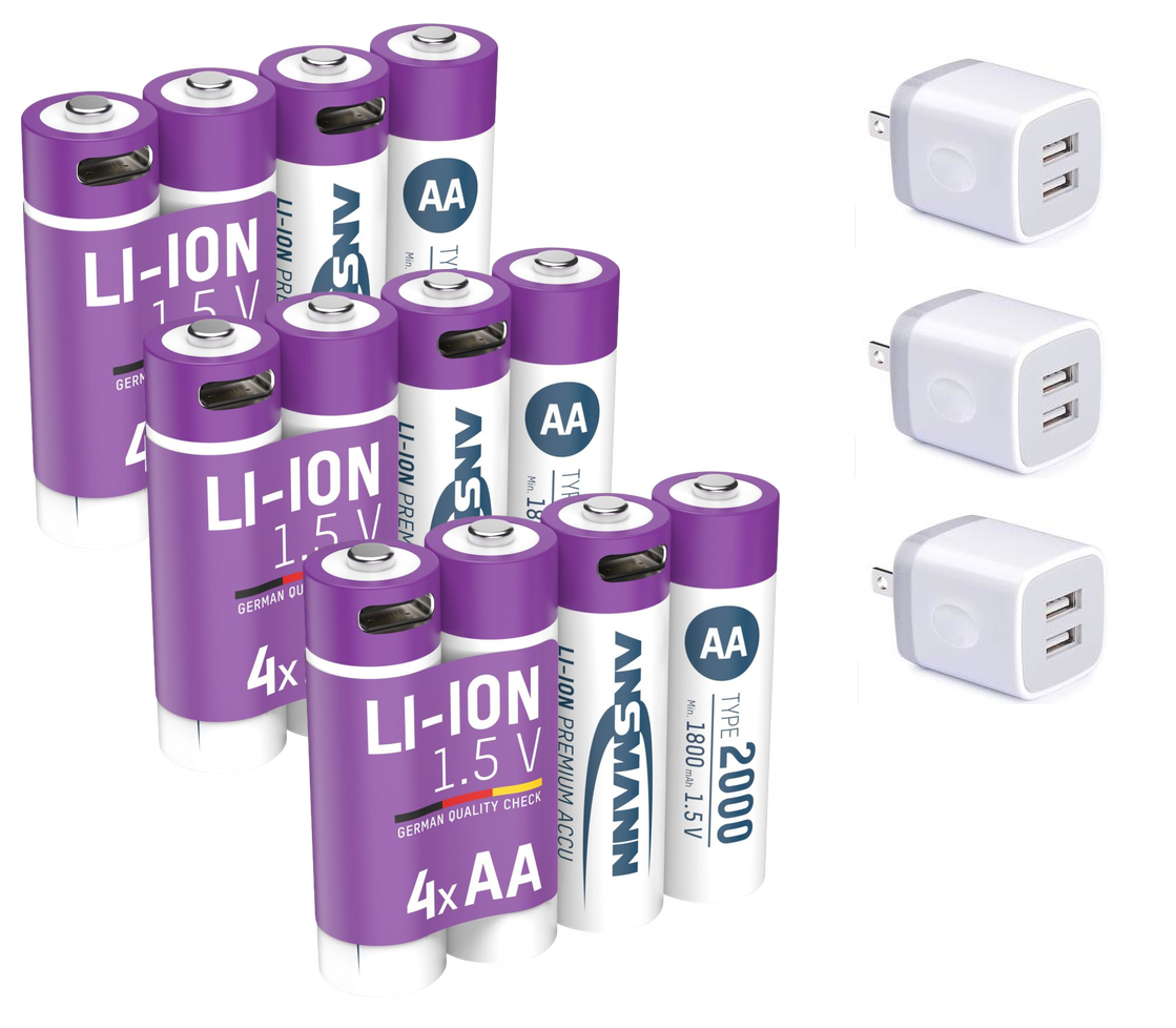 Ansmann AA 2000 Lithium-ion Rechargeable Battery
