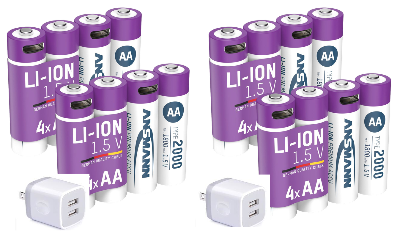 Ansmann AA 2000 Lithium-ion Rechargeable Battery