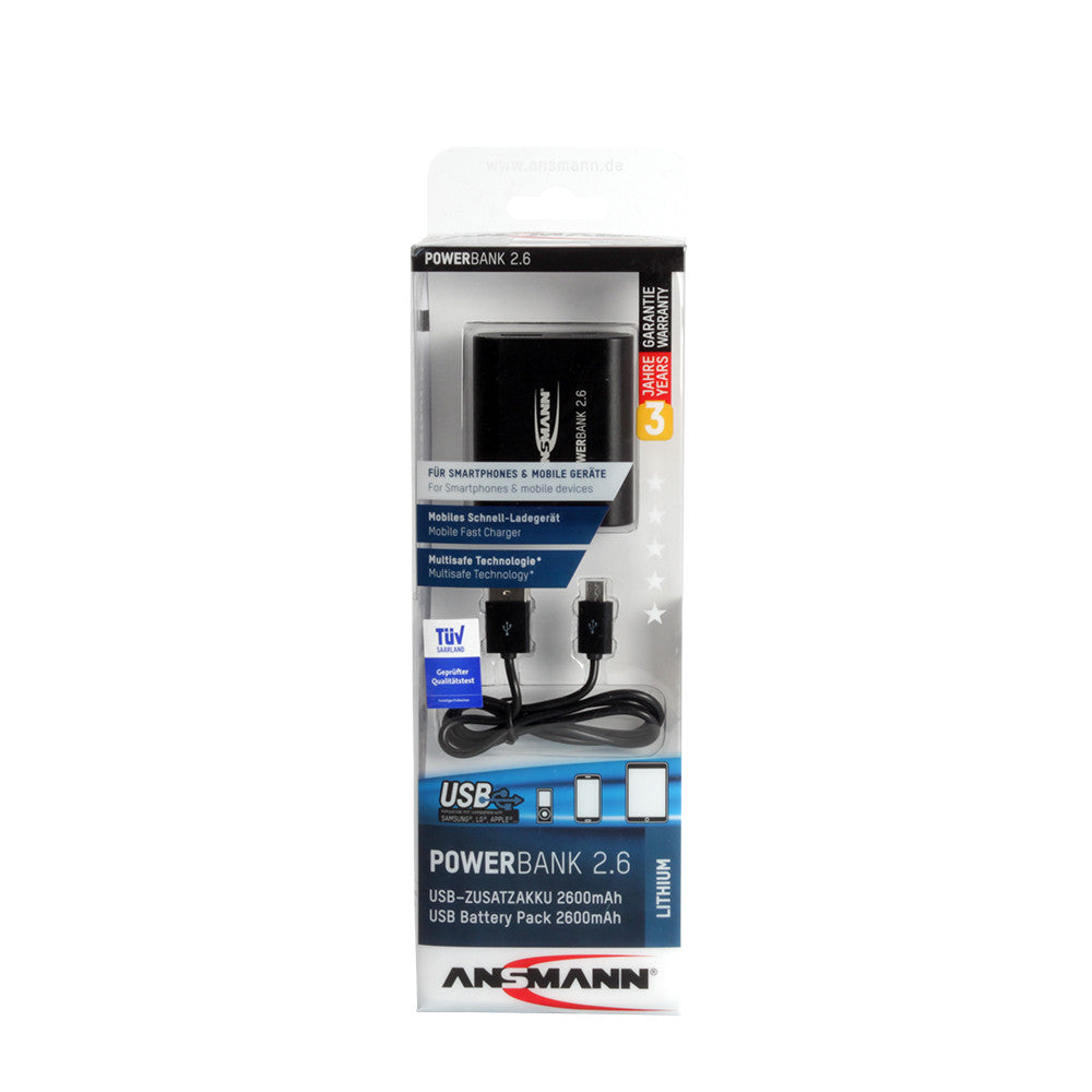 Ansmann Powerbank 2.6