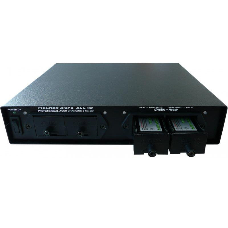 Fischer Amps Half Rack-mount Battery Charger for 4 9V Rechargable Batteries ALC 49