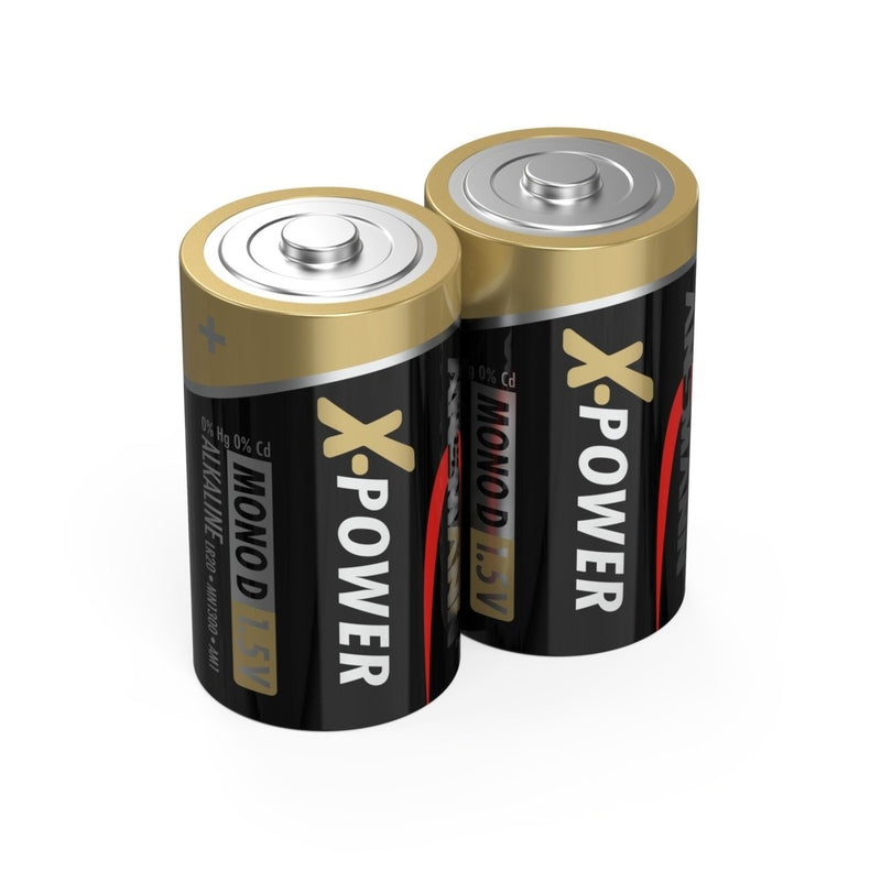 X Power Premium Alkaline C 2pk