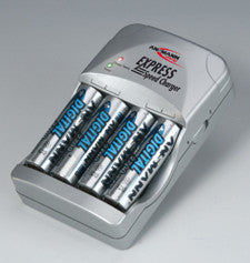Ansmann Express Kit- (Charger and 4 AA 2850mah cells)
