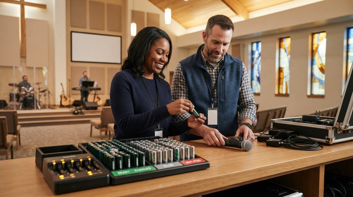 AA Rechargeable Battery Guide for Houses of Worship