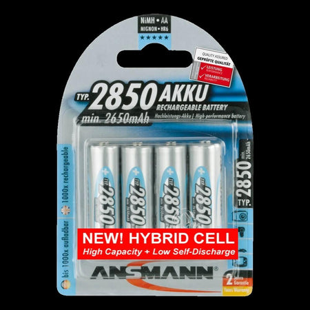 AA Rechargeable Batteries - High Capacity
