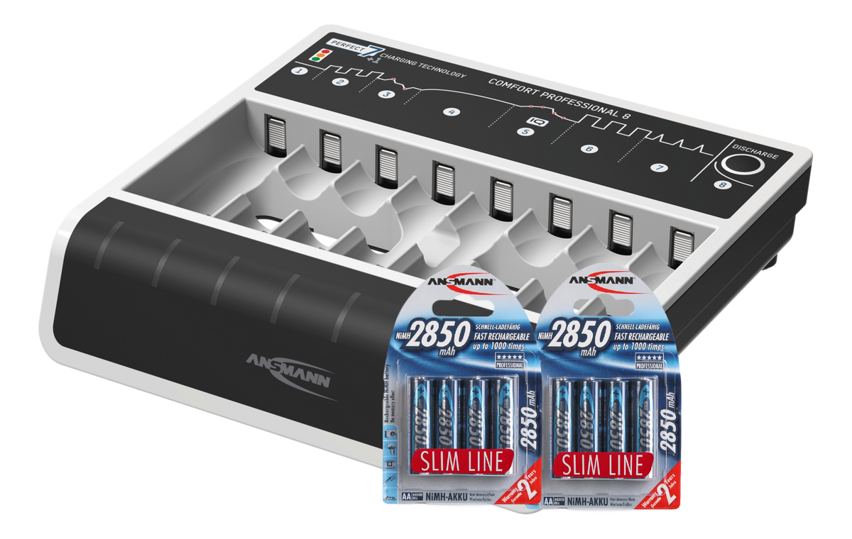 Ansmann Comfort Professional 8 Charger 1001-0175