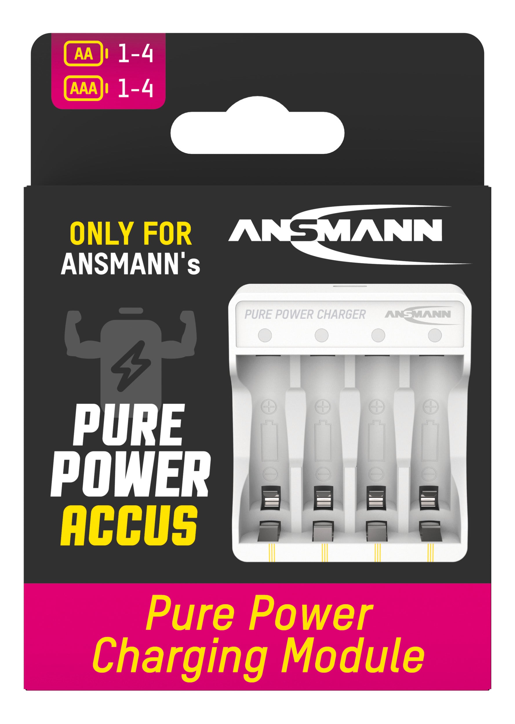 Ansmann Pure Power Li-Ion Battery Charger