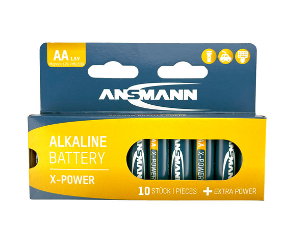 Ansmann AA X-Power Alkaline 10 pack Carton