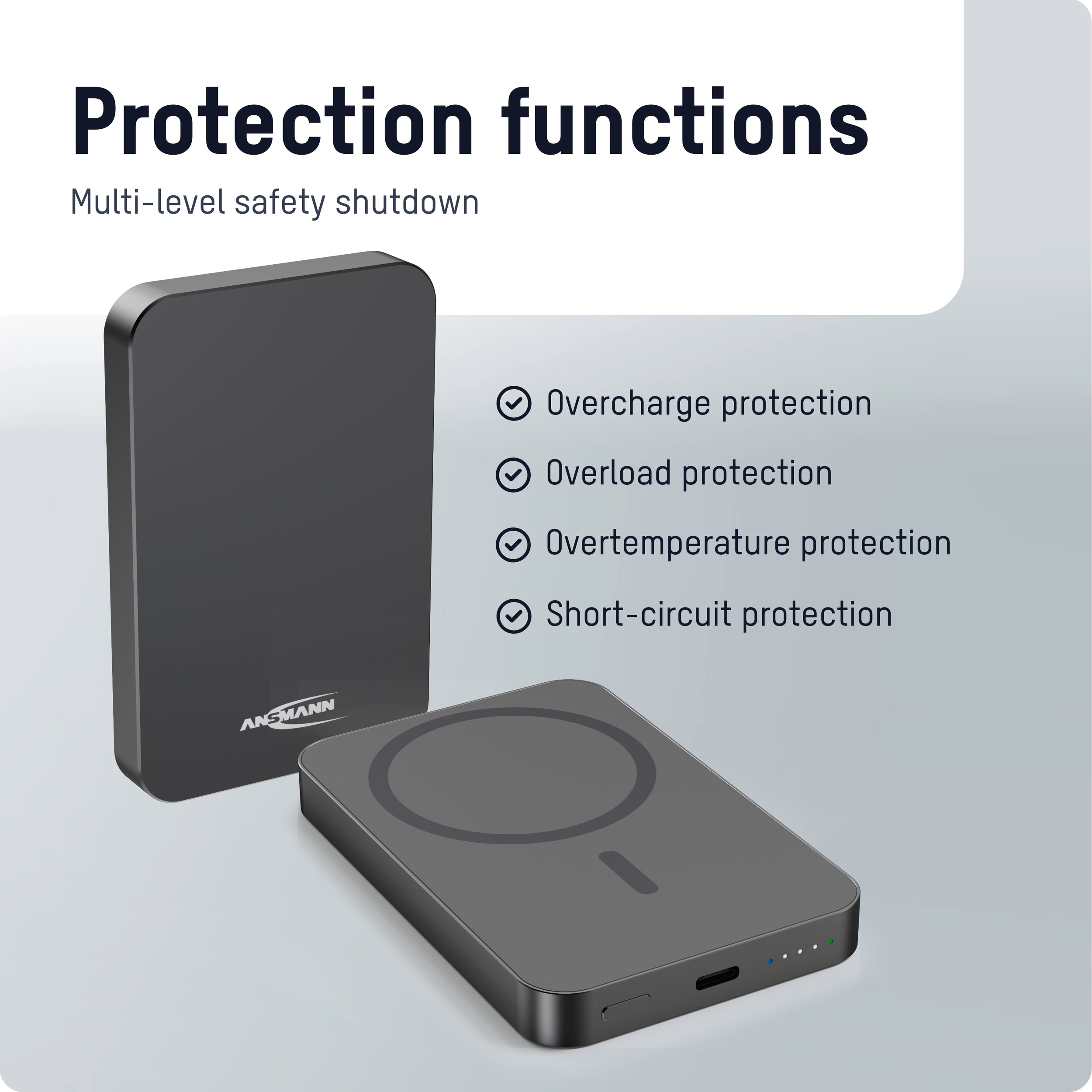 Ansmann MAGSAFE 5,000 mah Powerbank