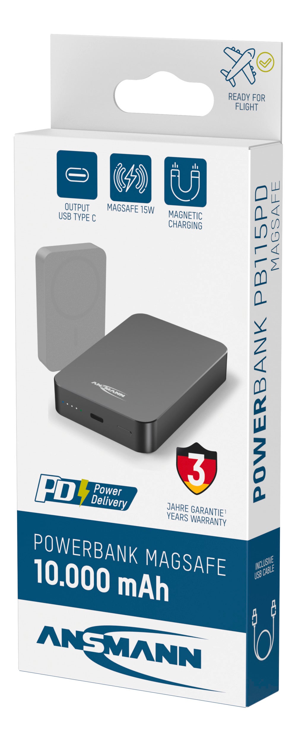 Ansmann MAGSAFE 10,000 mah Powerbank