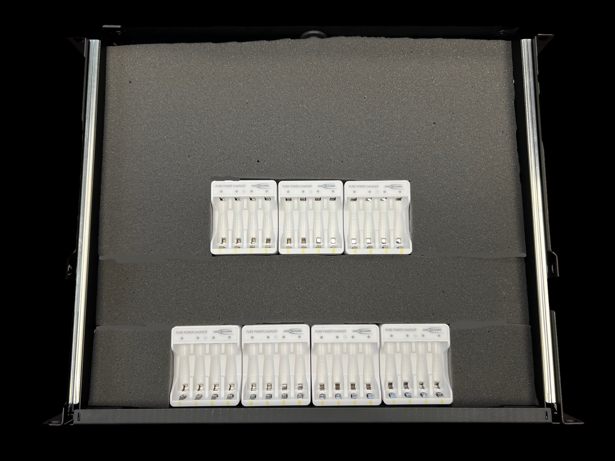 Custom-size Rackmount Drawer Pure Power Charger