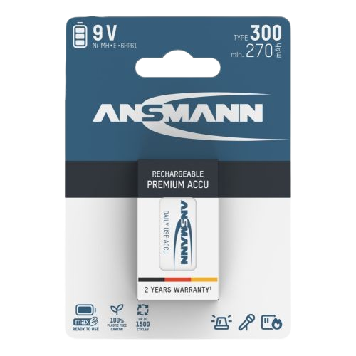 Energy 16 Plus 9V 300 & AA 2850 Slimline Bundle