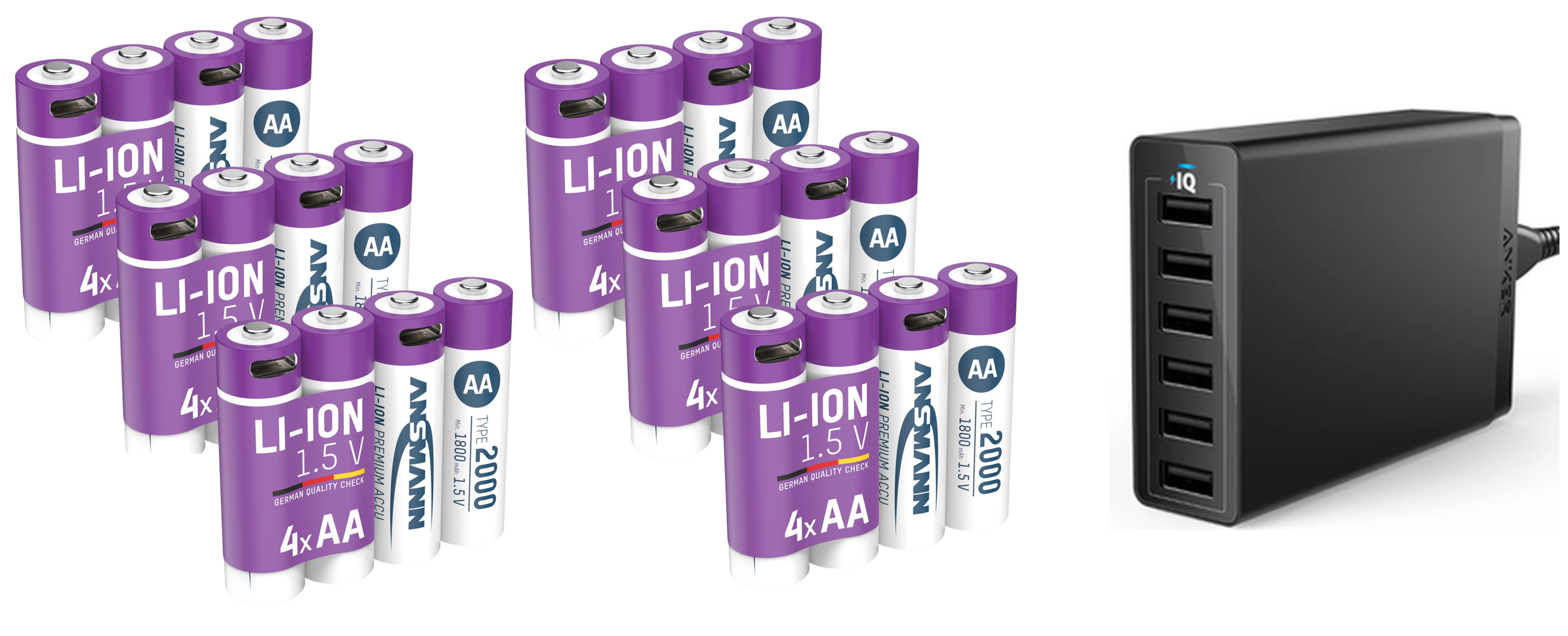 Ansmann AA 2000 Lithium-ion Rechargeable Battery