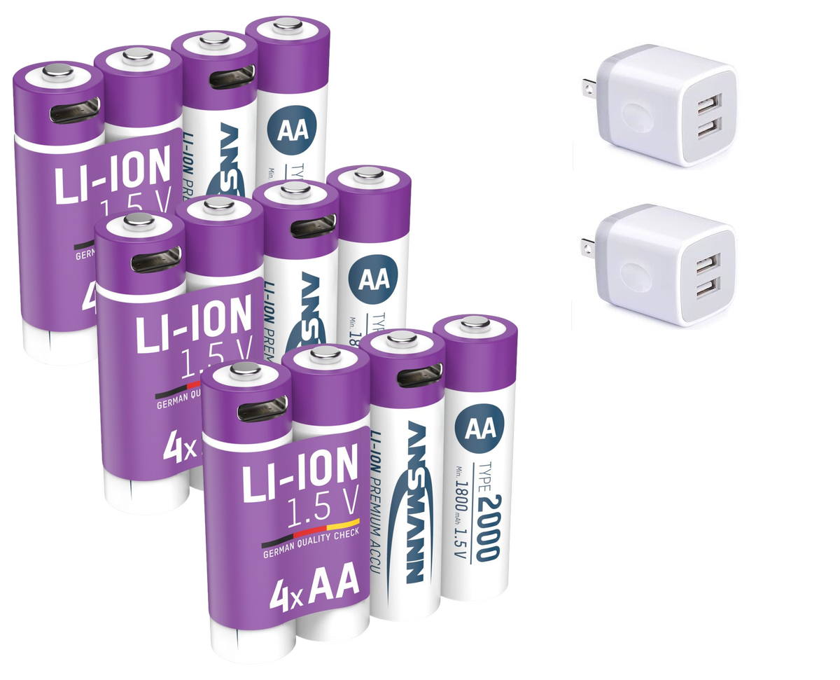 Ansmann AA 2000 Lithium-ion Rechargeable Battery