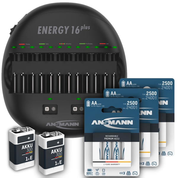 Energy 16 Plus Max E AA / 9V Kit