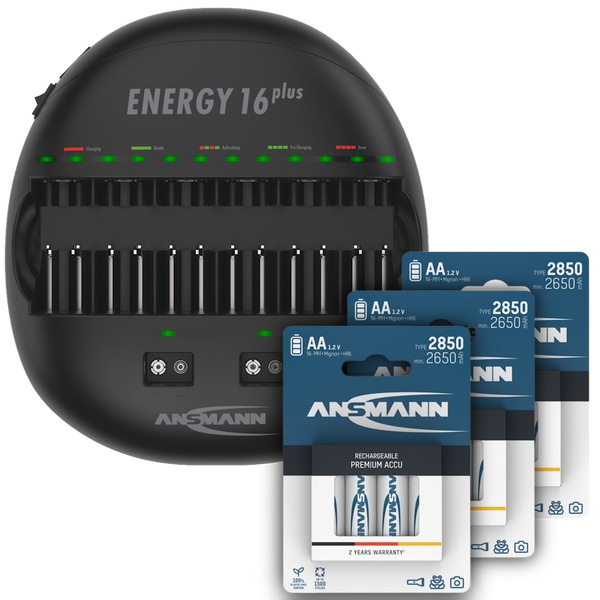 Energy 16 Plus AA 2850 Hybrid Bundle