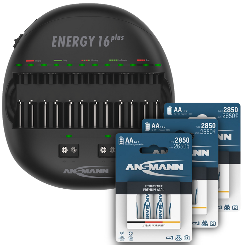 Energy 16 Plus AA 2850 Hybrid Bundle