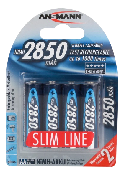Energy 16 Plus 9V 300 & AA 2850 Slimline Bundle