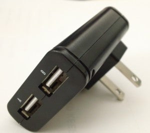 Slimline Ansmann Dual USB Charger
