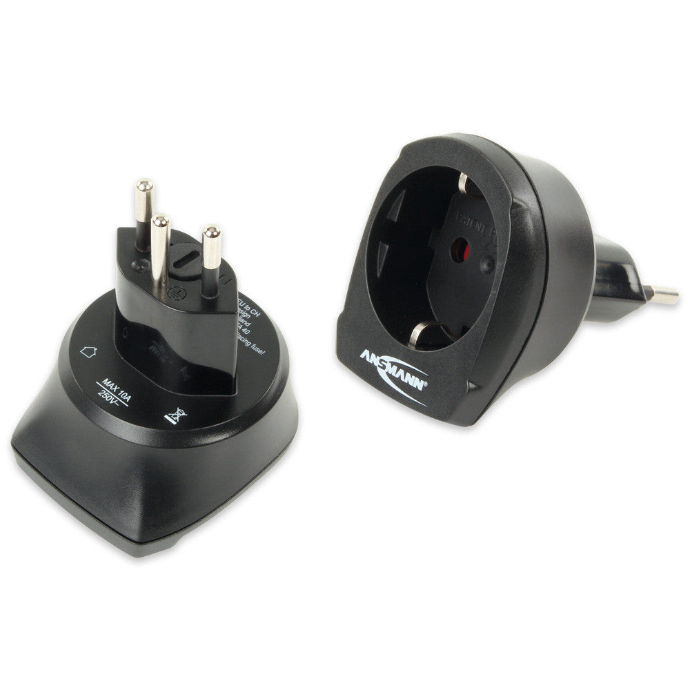 Travel plug "EU to CH"
