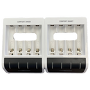ANSMANN 2x Comfort Battery Charger Bundle for 8X NiMH AA/AAA Batteries - with Perfect 7 Charging Technology & Repair Mode