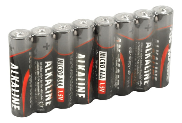 Alkaline Battery AAA Cell,  8 pk - shrink-wrapped
