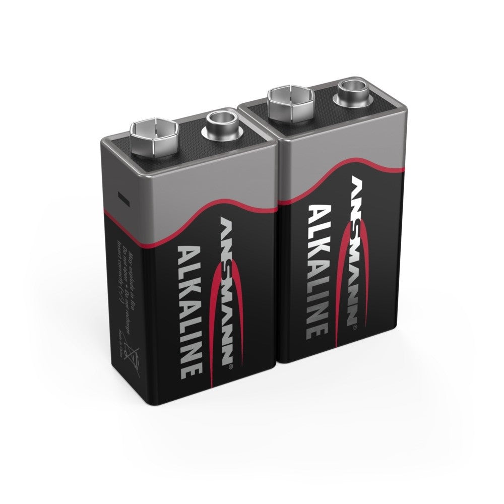 Alkaline Battery 9V Cell, 2 pk - shrink-wrapped