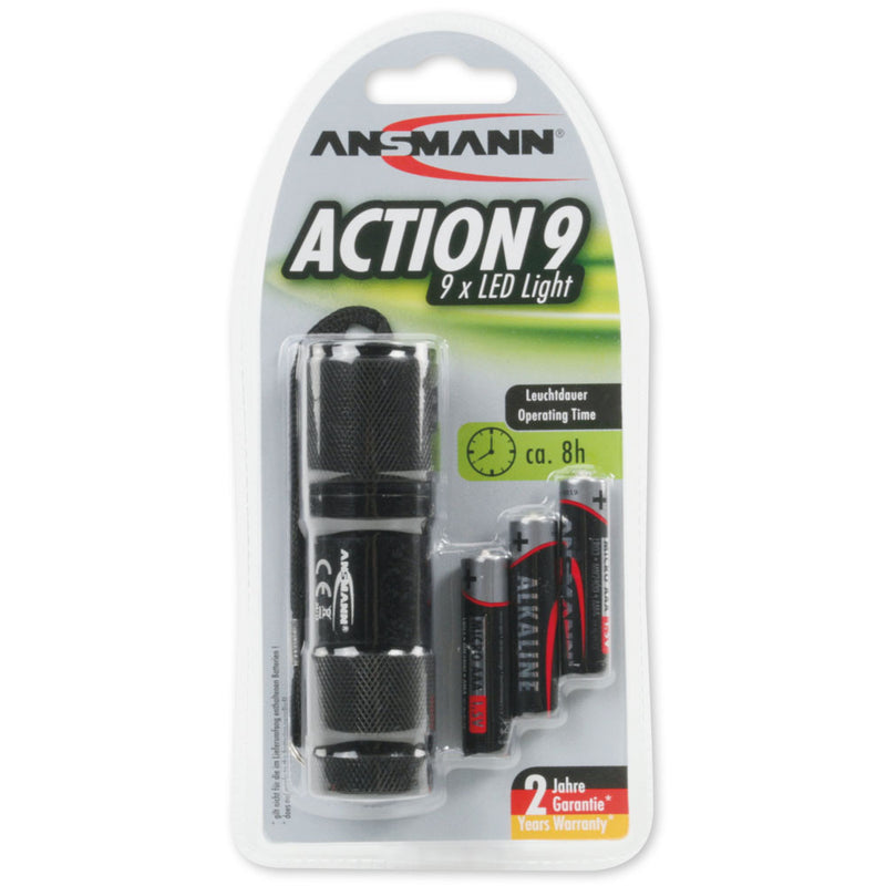 Ansmann Action 9 LED Flashlight