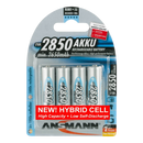 Ansmann Powerline 8 Battery Charger 2850 Hybrid Bundle