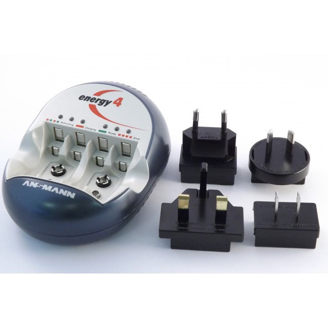 Ansmann Energy 4 Charger for AA-AAA-9V