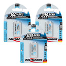9V 300 mah 3 Pack Bundle