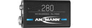 Ansmann 280+ 9V Rechargeable
