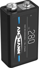 Ansmann 280+ 9V Rechargeable