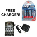 Ansmann 2850 Slimline and Express Charger Bundle