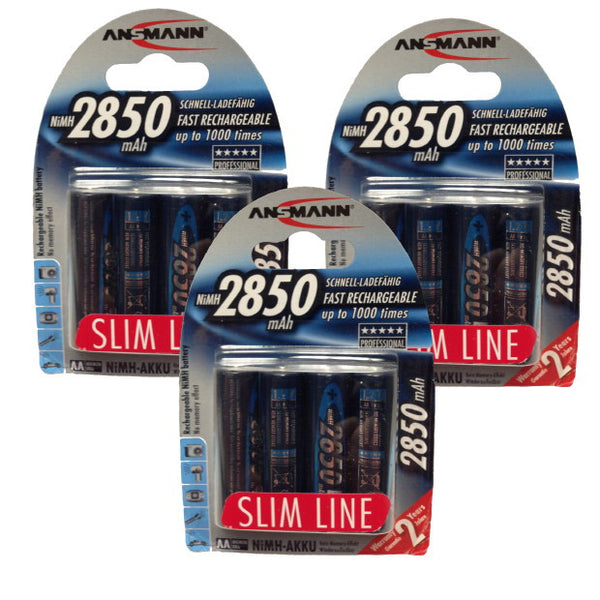 AA 2850 Slimline 3 Pack Bundle