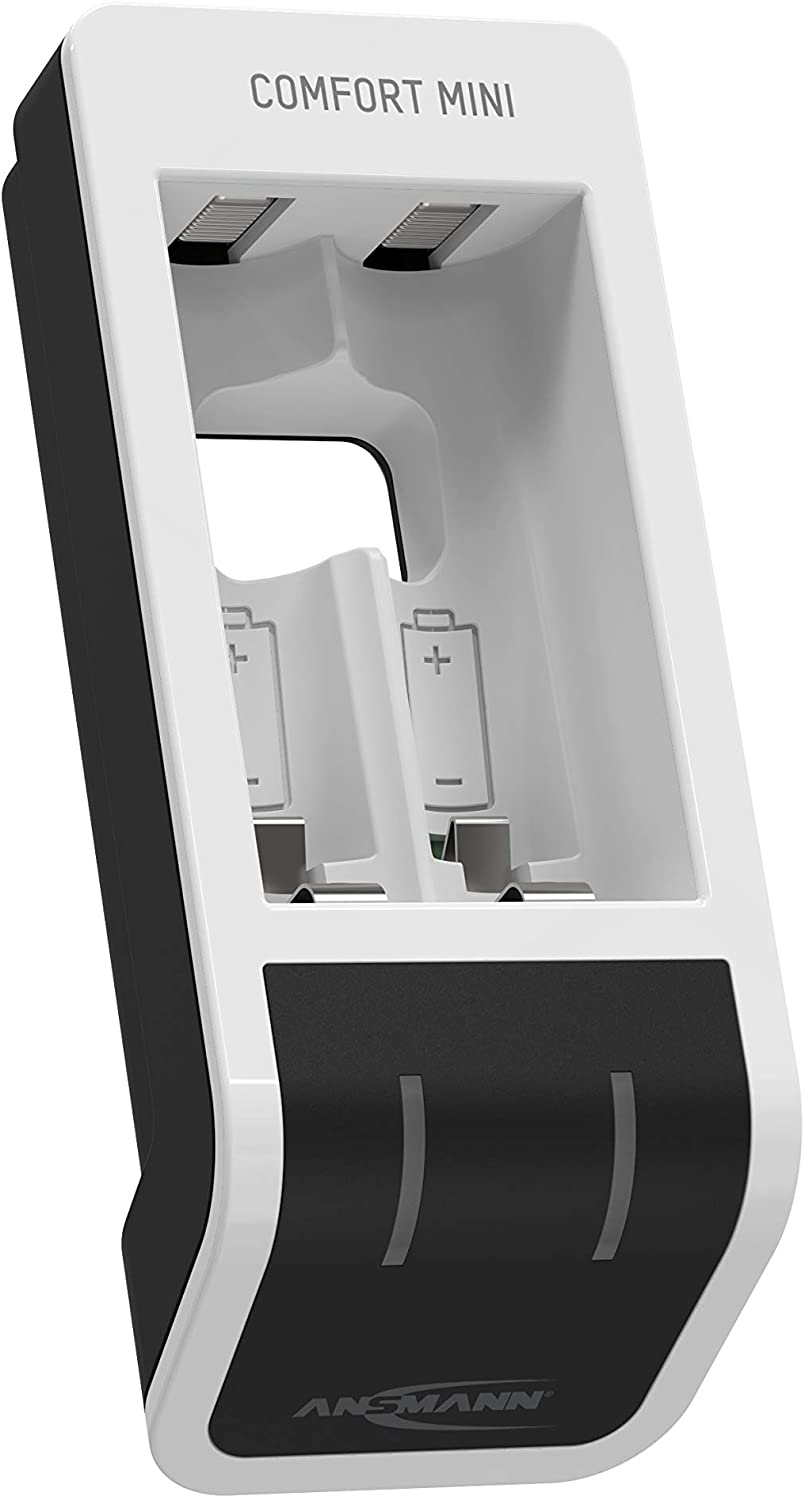 Ansmann Battery Charger – Automatic Battery Charger with Perfect 7 Charging Technology & Repair Mode Comfort Mini
