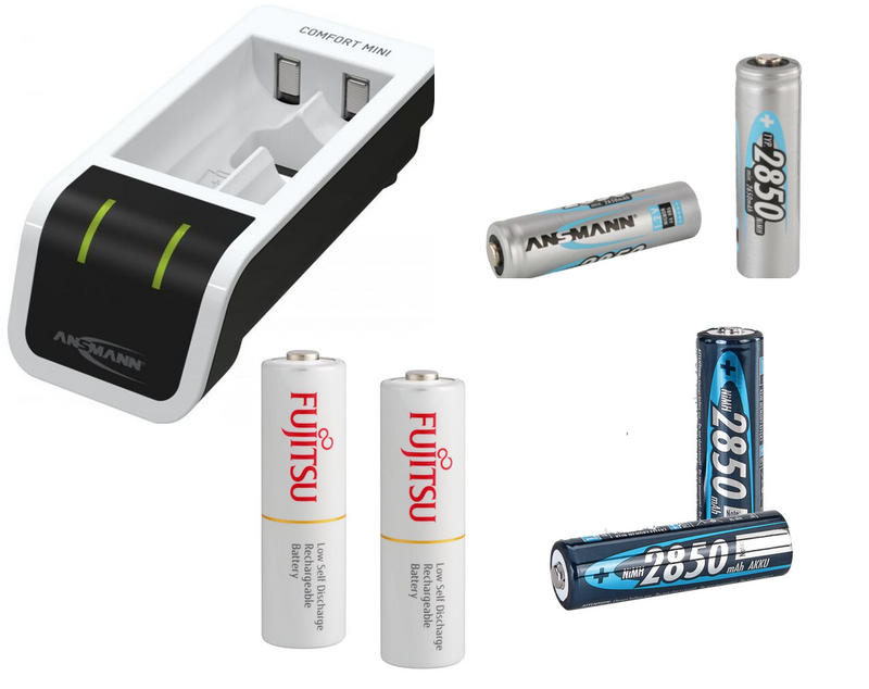 Rechargeble Battery Starter Kit