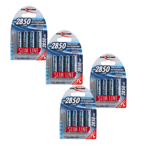 Ansmann NiMH Rechargeable AA Battery 2850mAh