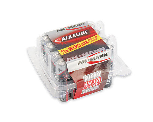 Value Pack AAA Alkaline Batteries 20 pc